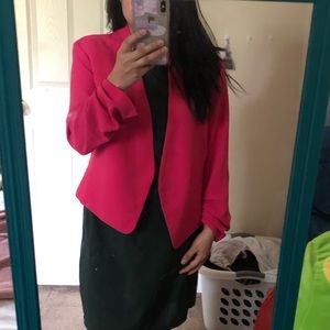 Pink blazer